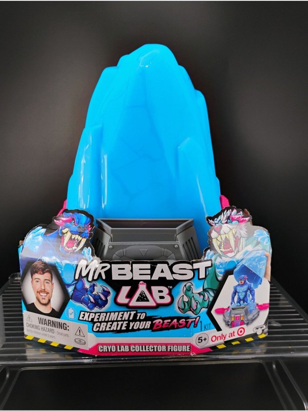 MrBeast Lab Cryo Lab Collector Figure Kit Exclusive